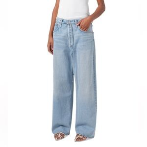 NWT AGOLDE Emmi Wide Leg High Rise Jeans Size 28